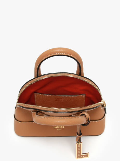 Sac Bandoulière Belleville Cuir Lancel Marron belleville A13735 vue secondaire 3