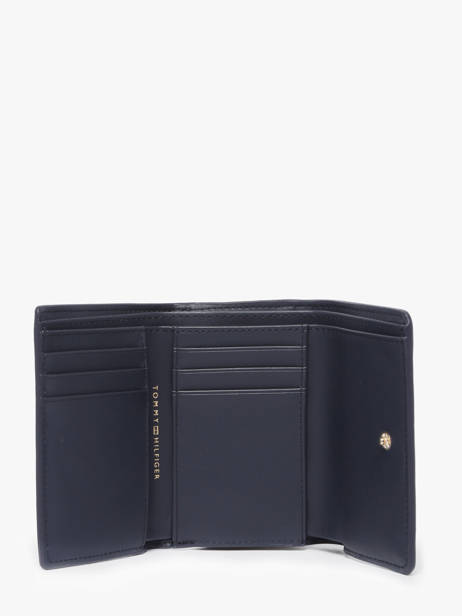 Portefeuille Tommy hilfiger Bleu th logotape AW17477 vue secondaire 1