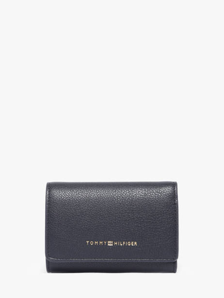 Portefeuille Tommy hilfiger Bleu th logotape AW17477