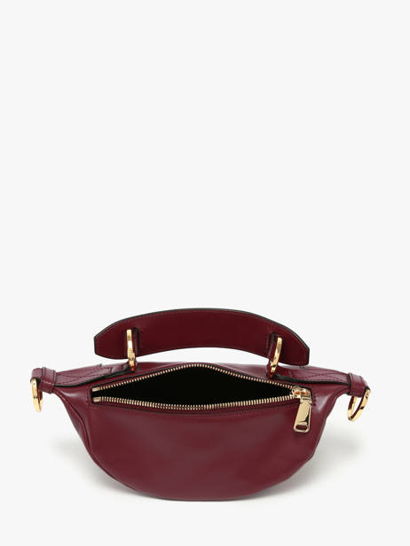 Xs Leather Origami Crossbody Bag Lancel Violet origami A12526 other view 3