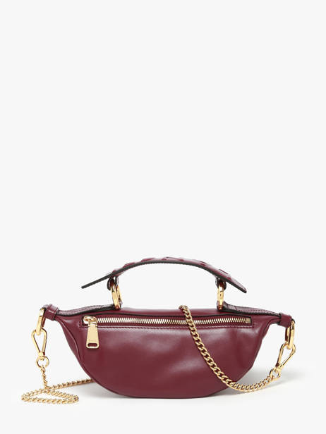 Xs Leather Origami Crossbody Bag Lancel Violet origami A12526 other view 4