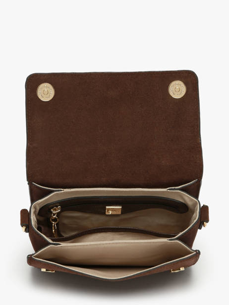 Sac Bandoulière S Altesse Suede Etrier Marron altesse suede EASU048S vue secondaire 3