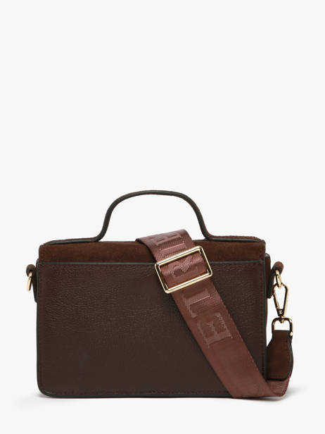 Sac Bandoulière S Altesse Suede Etrier Marron altesse suede EASU048S vue secondaire 4