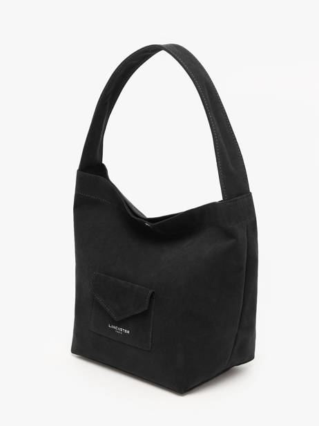 Sac Porté épaule Suedine Kba Polyester Lancaster Noir suedine kba 60 vue secondaire 2