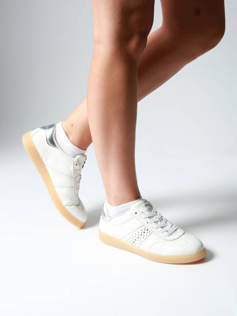 Sneakers En Cuir Tamaris Blanc accessoires 44 vue secondaire 1