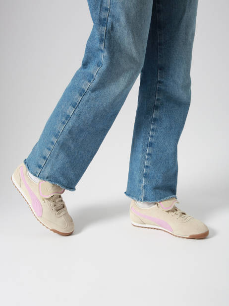 Sneakers Arizona Premium En Cuir Puma Beige accessoires 40378001 vue secondaire 1