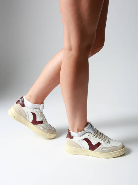Sneakers En Cuir Victoria Rouge accessoires 1257136 vue secondaire 1