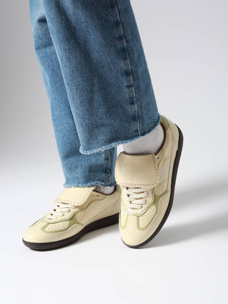 Sneakers Tb.490 Club Onix Cream En Cuir Alohas Beige accessoires 10082902 vue secondaire 1