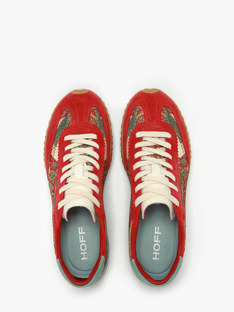 Sneakers Bridge Morris Cherry Hoff Rouge accessoires 22561002 vue secondaire 4