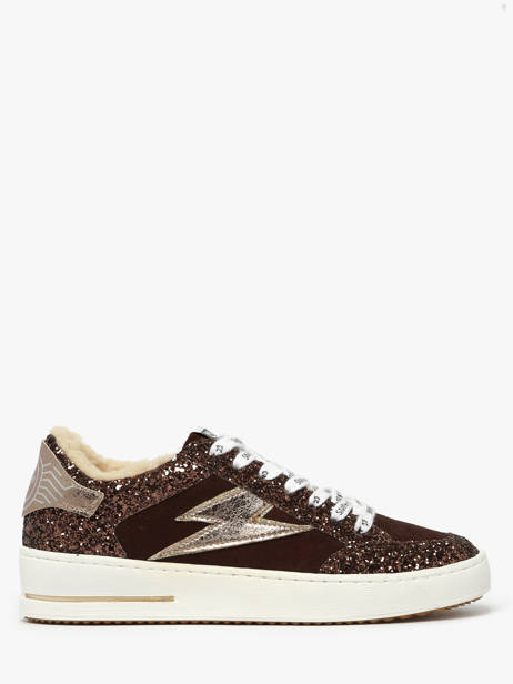 Sneakers Noubar En Cuir Semerdjian Marron accessoires NOUBAR