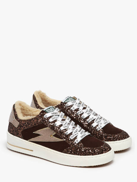 Sneakers Noubar En Cuir Semerdjian Marron accessoires NOUBAR vue secondaire 1