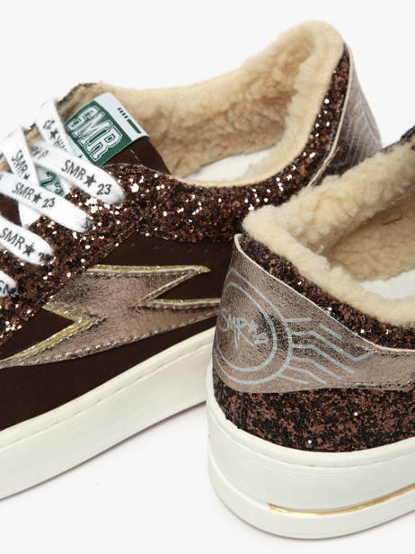 Sneakers Noubar En Cuir Semerdjian Marron accessoires NOUBAR vue secondaire 2