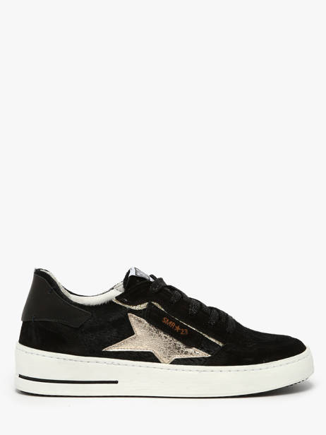 Sneakers Ale En Cuir Semerdjian Noir accessoires ALE