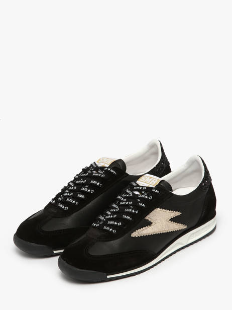 Sneakers Joyce En Cuir Semerdjian Noir accessoires JOYCE vue secondaire 1