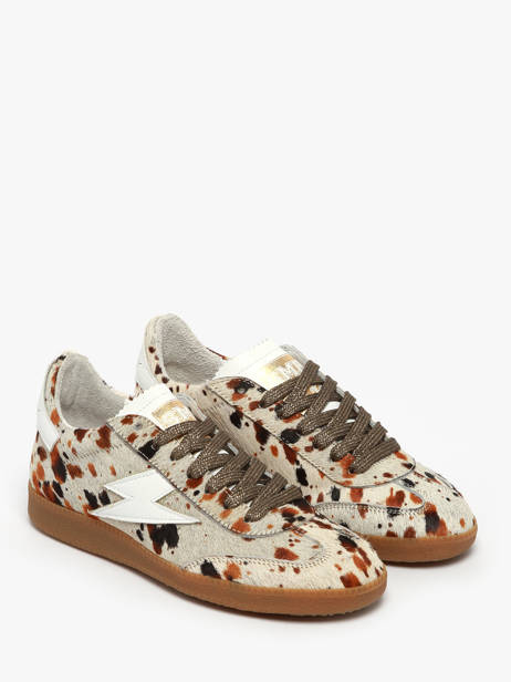 Sneakers Aslan En Cuir Semerdjian Multicolore accessoires ASLAN vue secondaire 1