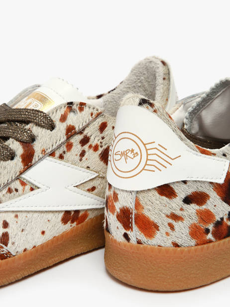 Sneakers Aslan En Cuir Semerdjian Multicolore accessoires ASLAN vue secondaire 2