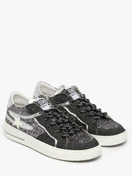 Sneakers Vana En Cuir Semerdjian Noir accessoires VANA vue secondaire 1