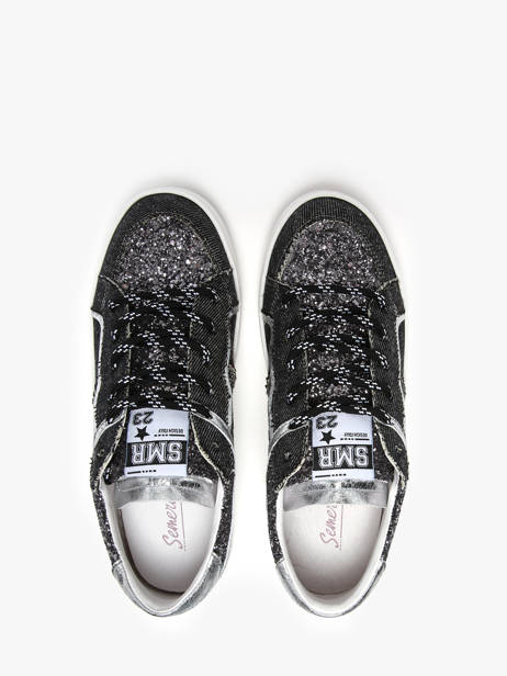 Sneakers Vana En Cuir Semerdjian Noir accessoires VANA vue secondaire 3