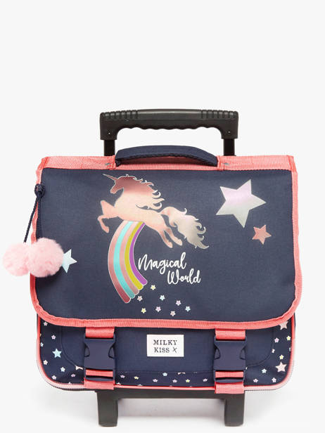 1 Compartment Wheeled Satchel Milky kiss Blue fantasy fables 3700524