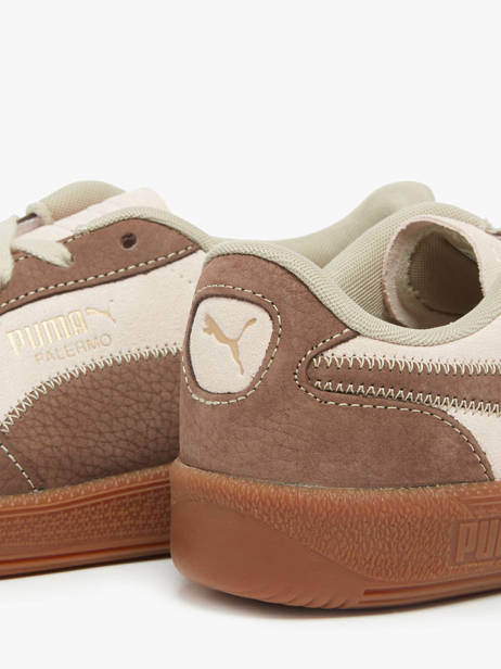 Sneakers Palermo Wine Club En Cuir Puma Marron accessoires 40334901 vue secondaire 2