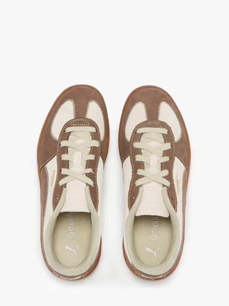 Sneakers Palermo Wine Club En Cuir Puma Marron accessoires 40334901 vue secondaire 3