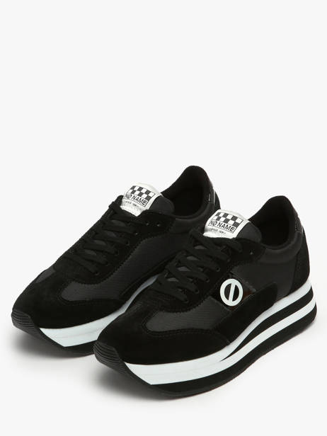 Sneakers Plateforme Flex M Jogger En Cuir No name Noir accessoires IMN60415 vue secondaire 1