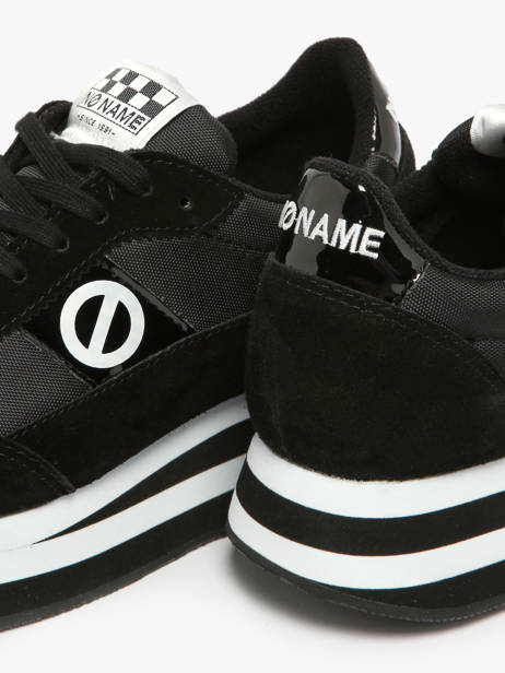 Sneakers Plateforme Flex M Jogger En Cuir No name Noir accessoires IMN60415 vue secondaire 2