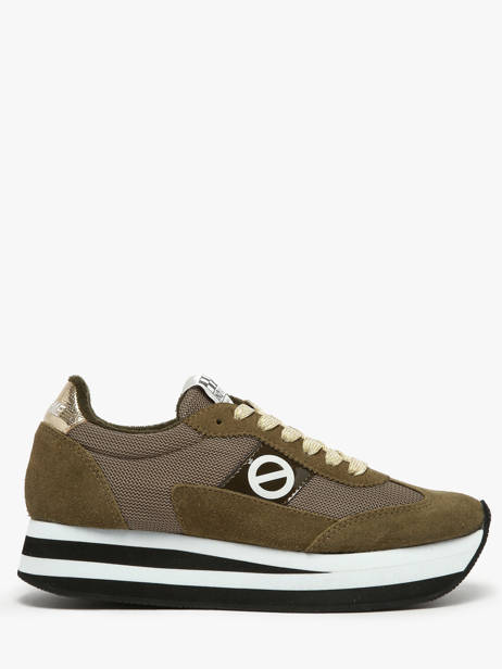 Sneakers Plateforme Flex M Jogger En Cuir No name Vert accessoires IMKNITAY