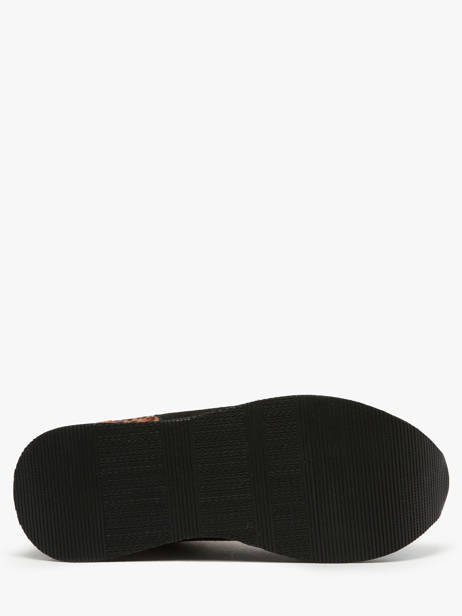 Sneakers Plateforme Flex M Jogger En Cuir No name Marron accessoires IMHP01KC vue secondaire 4