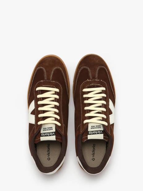 Sneakers Berlin En Cuir Victoria Marron accessoires 1126218 vue secondaire 3