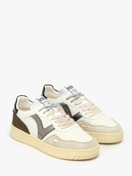 Sneakers En Cuir Victoria Vert accessoires 1257135 vue secondaire 1
