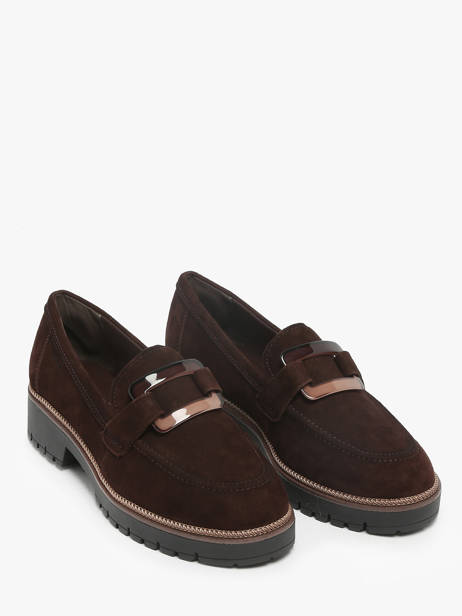 Mocassins En Cuir Tamaris Marron women 43 vue secondaire 2