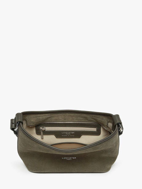 Shoulder Bag Suede Leather Lancaster Green suede 80 other view 3