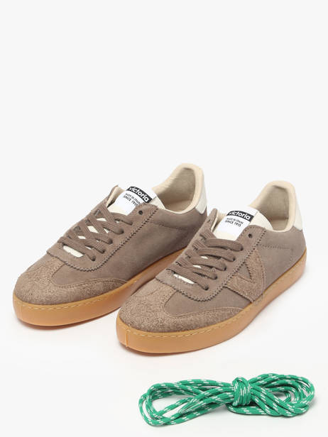 Sneakers Berlin En Cuir Victoria Marron accessoires 1126229 vue secondaire 1