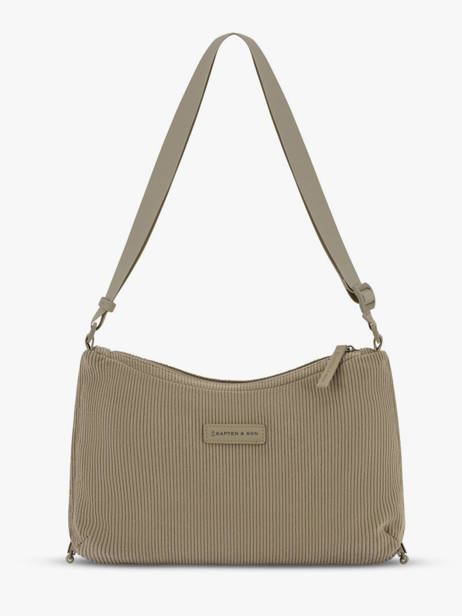 Skara Small Cord - Crossbody Bag  Kapten and son Green cord SC