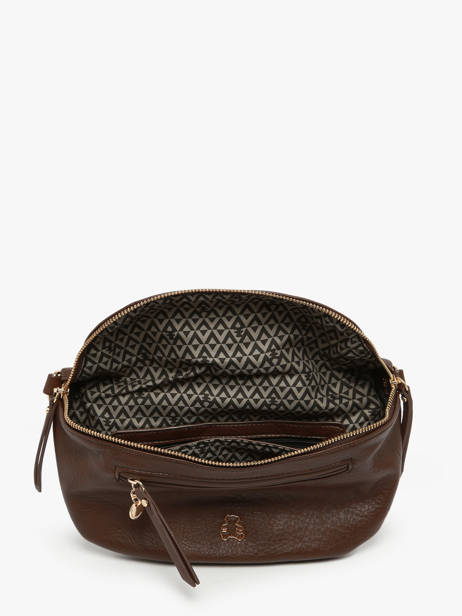 Sac Banane Lulu castagnette Marron zip YSALINE vue secondaire 3