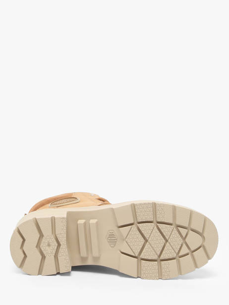 Bottines à Talon En Cuir Palladium Marron women 99527254 vue secondaire 5