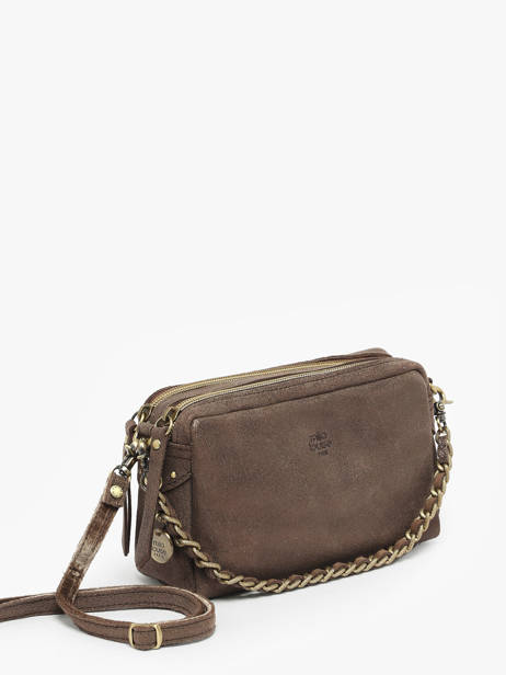 Sac Mama Xs Cuir Mila louise Marron vintage 23673XSX vue secondaire 2