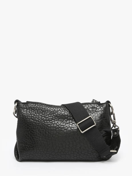 Sac Bandoulière Vintage Cuir Mila louise Noir vintage 3864E vue secondaire 4