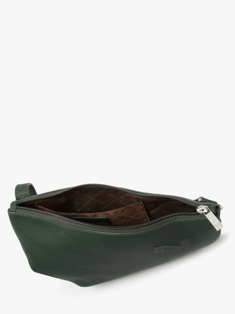 Leather Crossbody Bag Large City Perle Nathan baume Green n city 1 other view 3