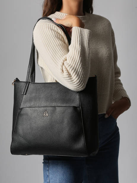 Shoulder Bag Soft Lulu castagnette Black soft ZACARI other view 1