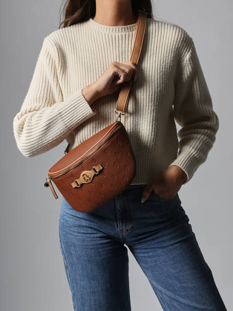 Sac Banane Lulu castagnette Marron embossed YUTH vue secondaire 1