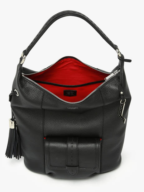 Sac Porté épaule Premier Flirt Cuir Lancel Noir premier flirt A13789 vue secondaire 4