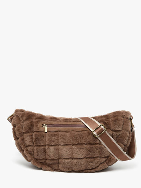 Shoulder Bag Quadri Le voyage en panier Brown quadri AHP269 other view 5