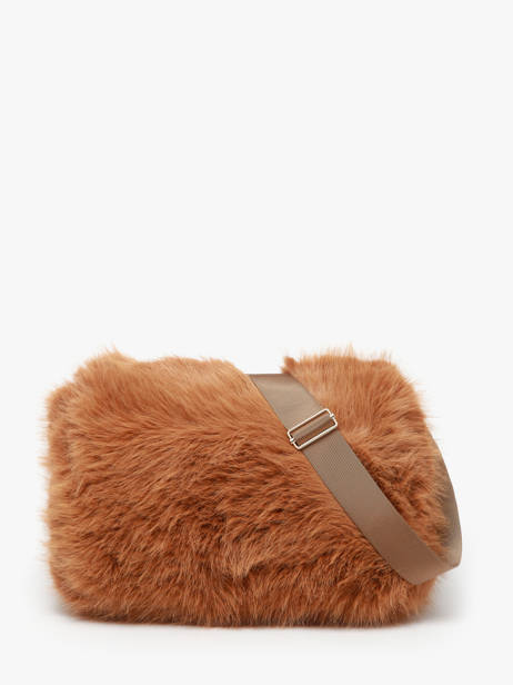 Shoulder Bag Doudou Le voyage en panier Brown doudou AHP266 other view 5