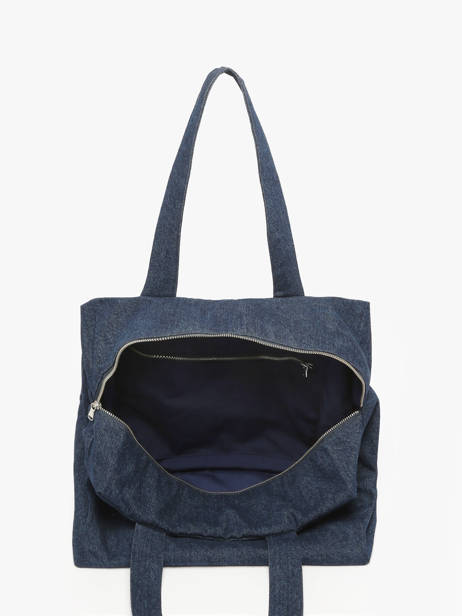 Le Sac Porté épaule A4 Célestins Coton Recyclé Rivedroite Bleu timeless CELESTIM vue secondaire 3