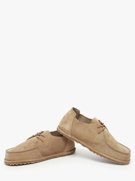 Chaussures Derbies En Cuir Birkenstock Beige men 1027274 vue secondaire 2