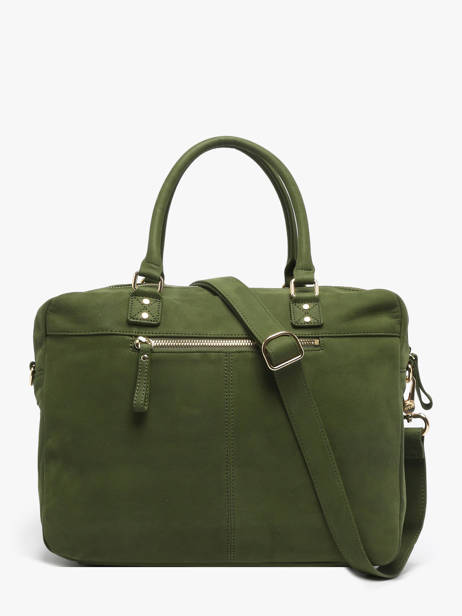 Sac Macy Cuir Nat et nin Vert vintage MACY vue secondaire 4
