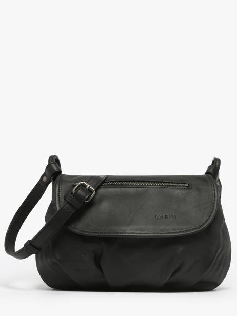 Shoulder Bag Vintage Leather Nat et nin Black vintage JEN other view 1
