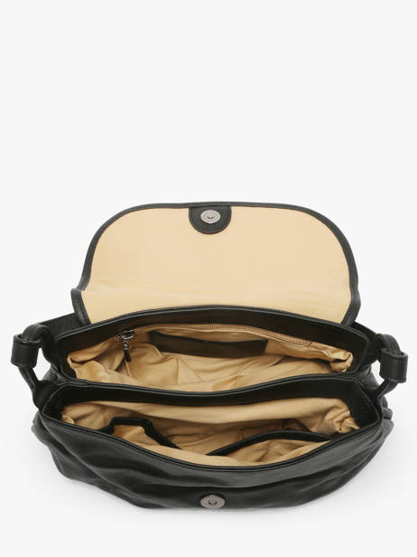 Shoulder Bag Vintage Leather Nat et nin Black vintage JEN other view 4